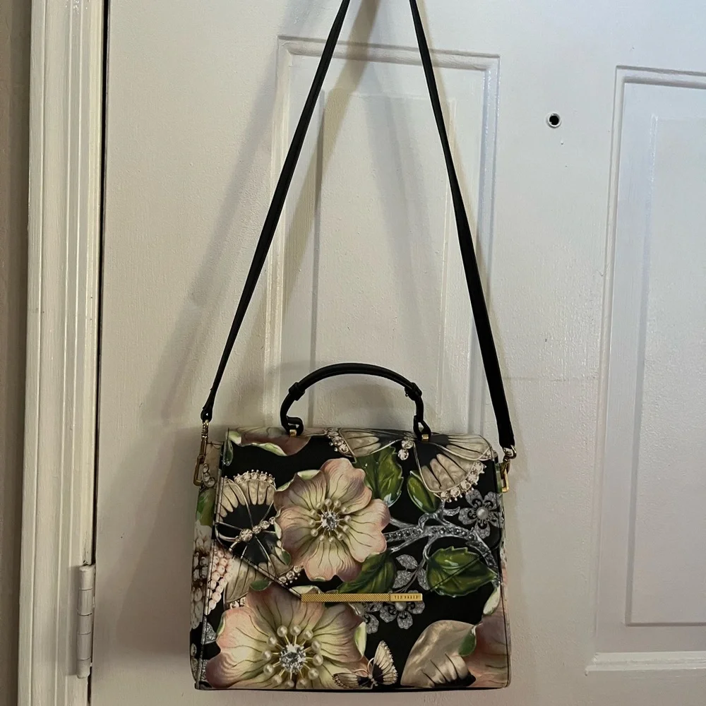 Ted Baker NWT Gem Gardens Floral handbag - Picture 3 of 7
